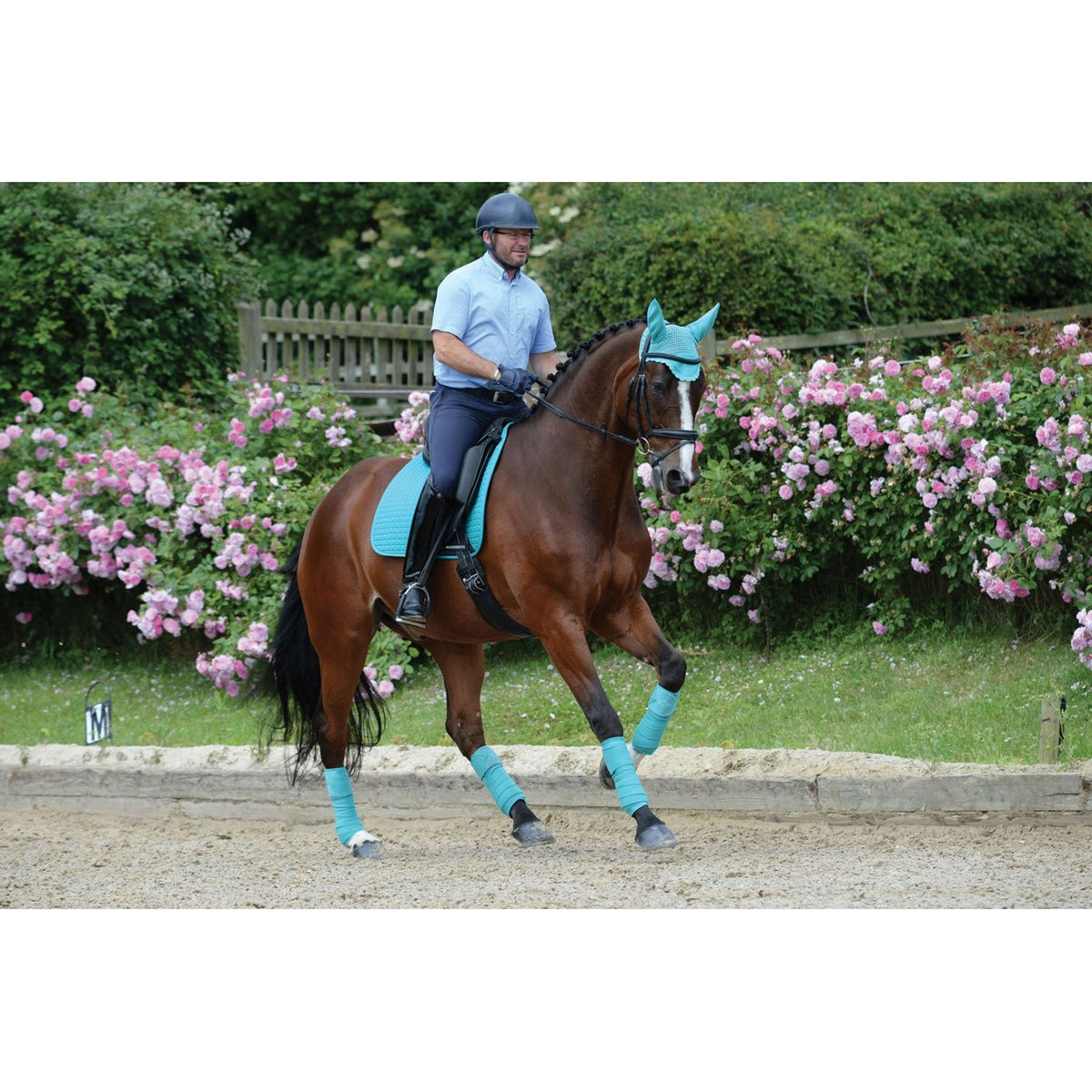 Weatherbeeta Fleece Bandages Prime 4 Stuks Turquoise