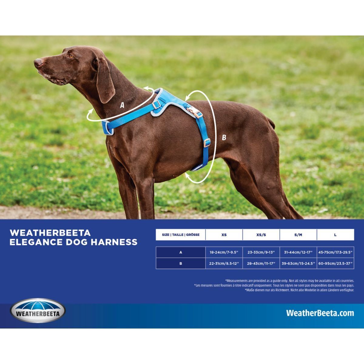 Weatherbeeta Dog Harness Elegance Red