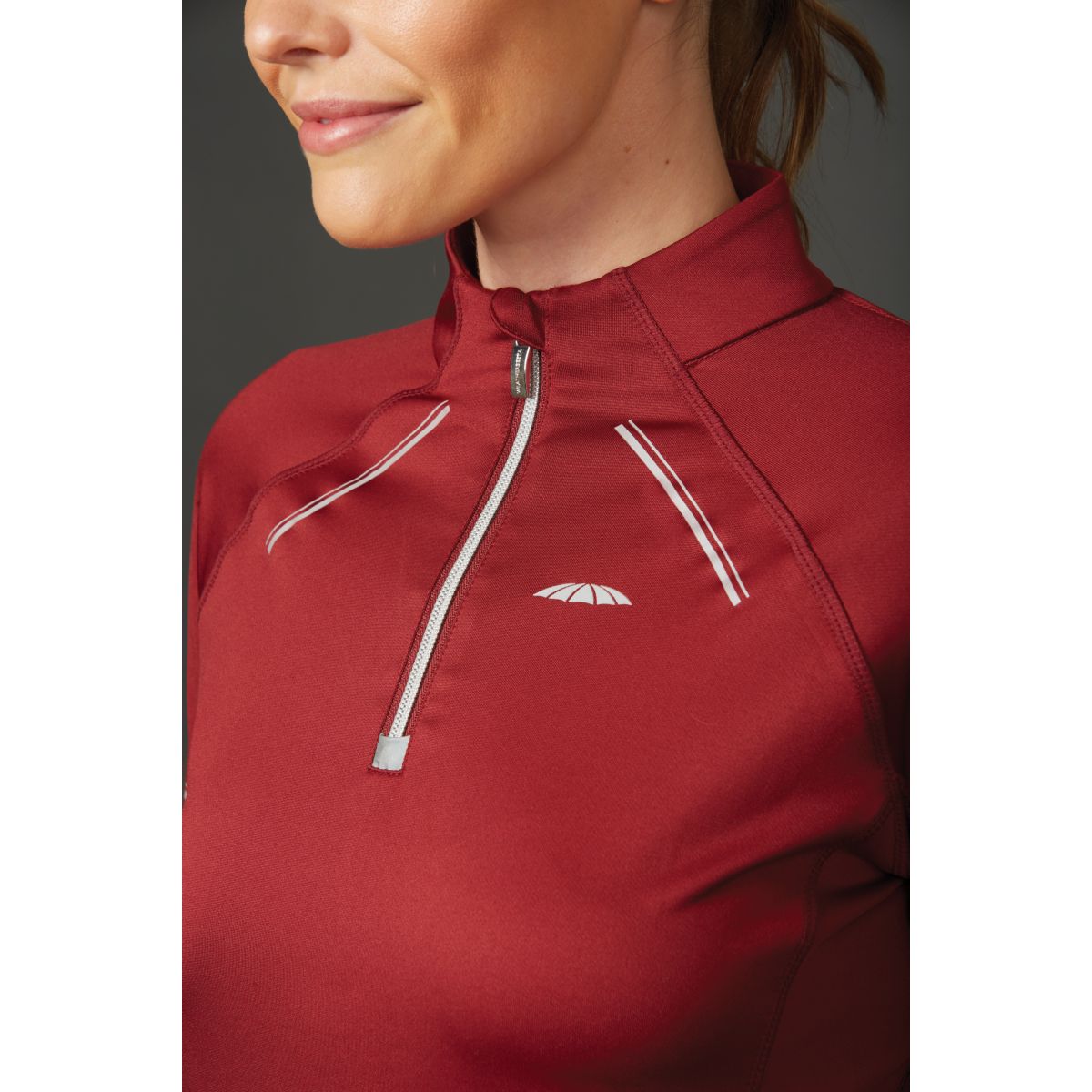 Weatherbeeta Shirt Victoria Premium Thermal Baselayer Maroon