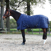 HKM Winterstaldeken 200g Katoen 1200D Donker Blauw