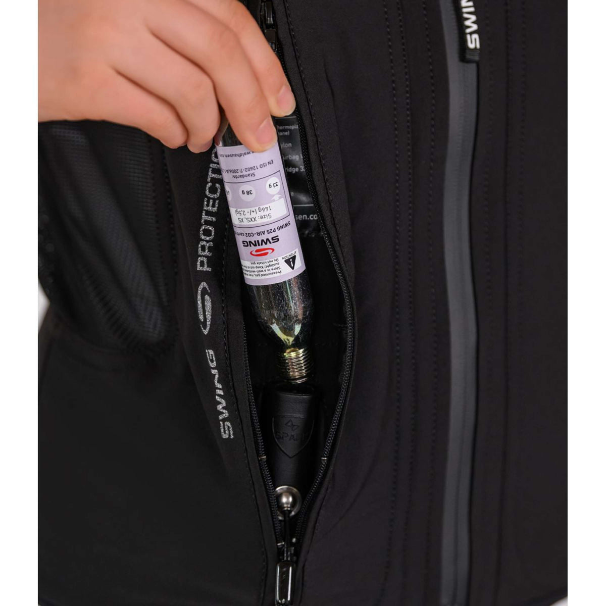 Swing Airbag Vest P25 AIR Zwart