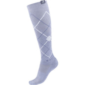 ELT Rijsokken Argyle Blue Grey