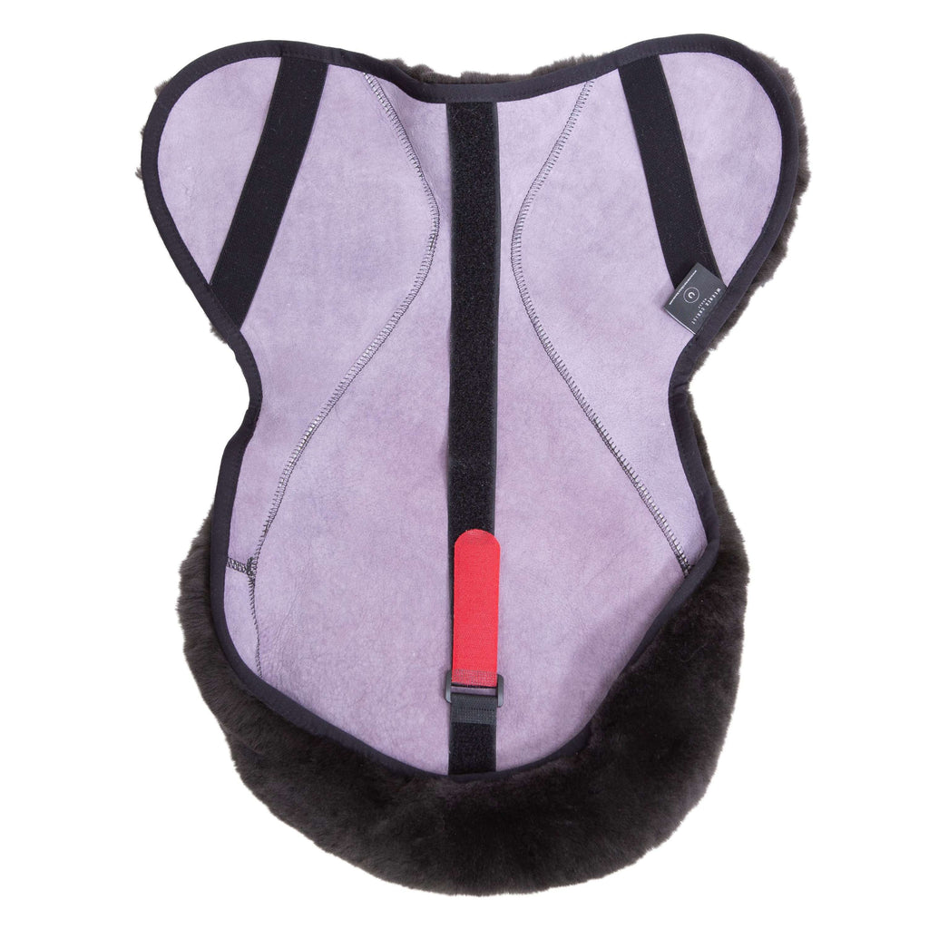 Werner Christ Zadelovertrek Sheepskin Bruin