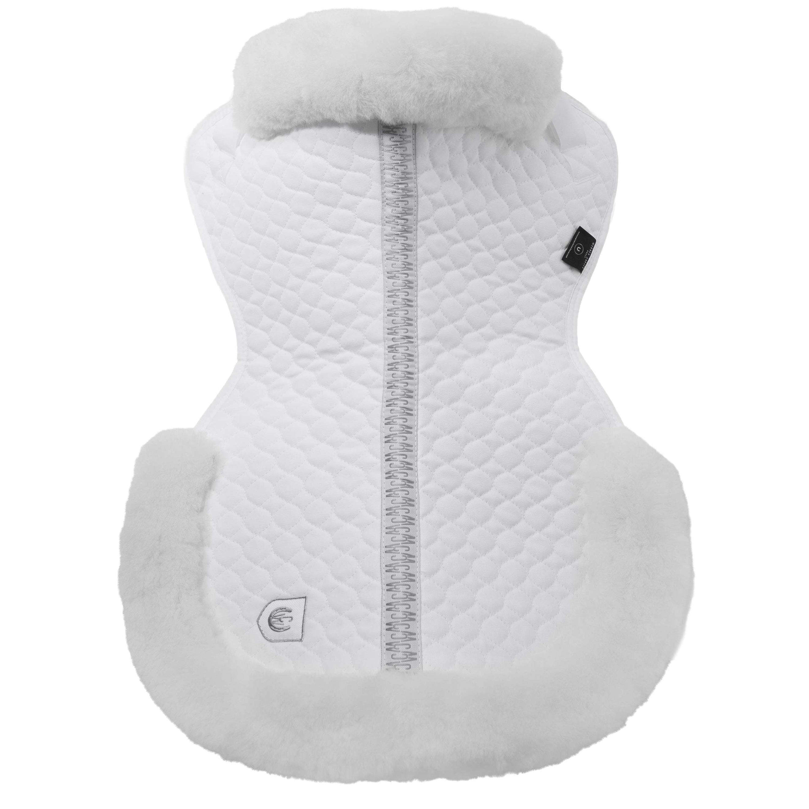 Werner Christ Zadelonderlegger Standard Edging Wit/Wit Werner Christ Zadelonderlegger Standard Edging Wit/Wit