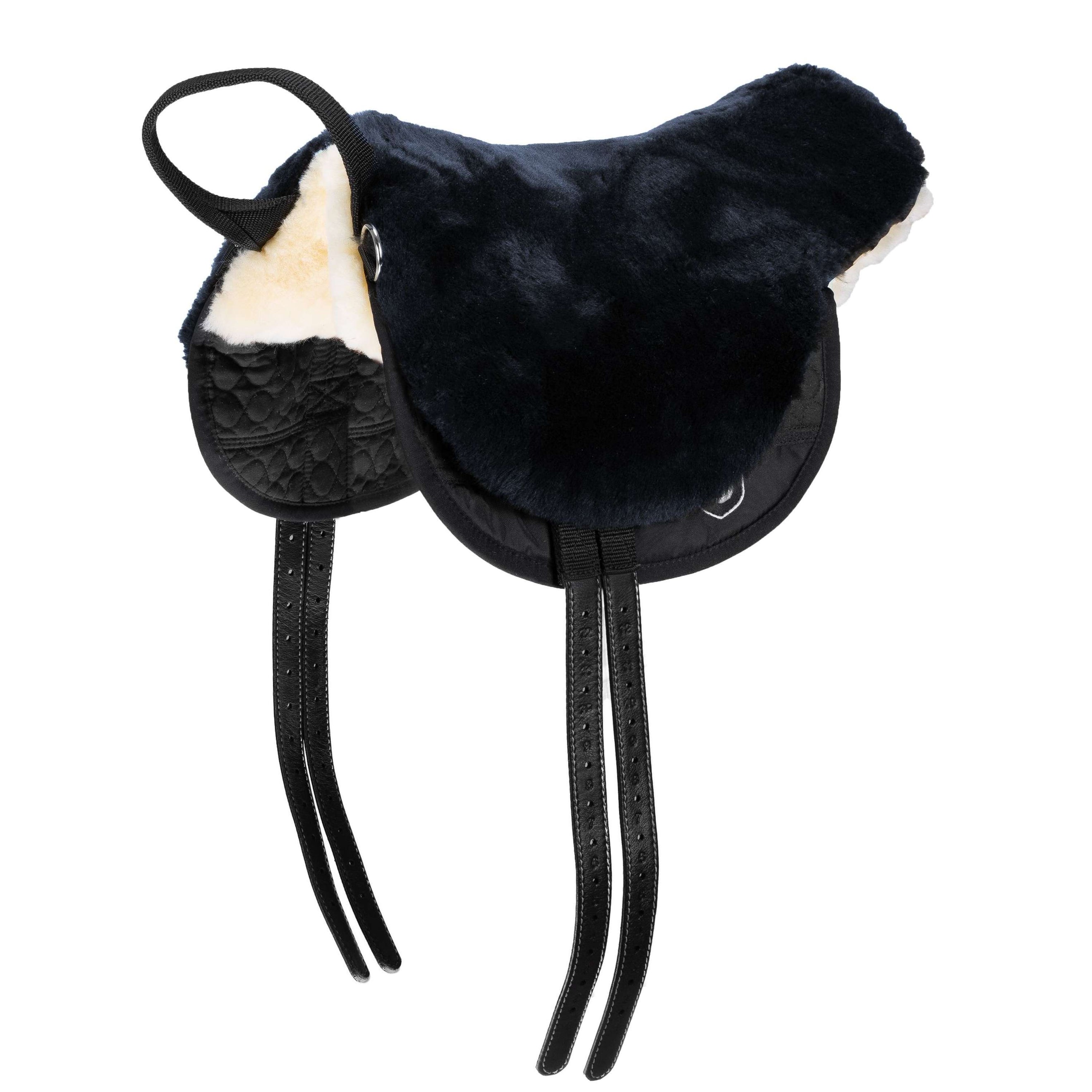 Werner Christ Bareback Pad Basic Plus Antraciet/Zwart