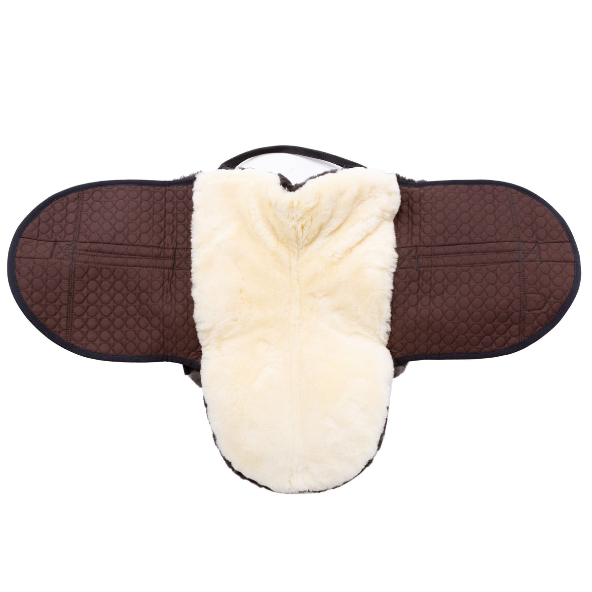 Werner Christ Bareback Pad Basic Plus Bruin/Naturel