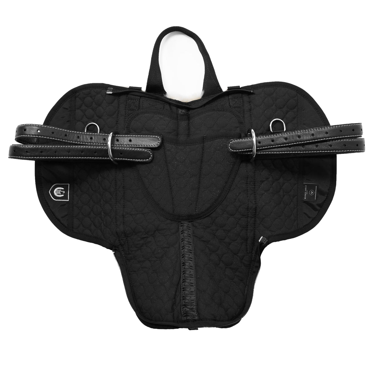 Werner Christ Bareback Pad Premium Plus Antraciet/Zwart