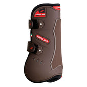 Zandona Peesbeschermers Carbon Air Velcro Tendon Bruin