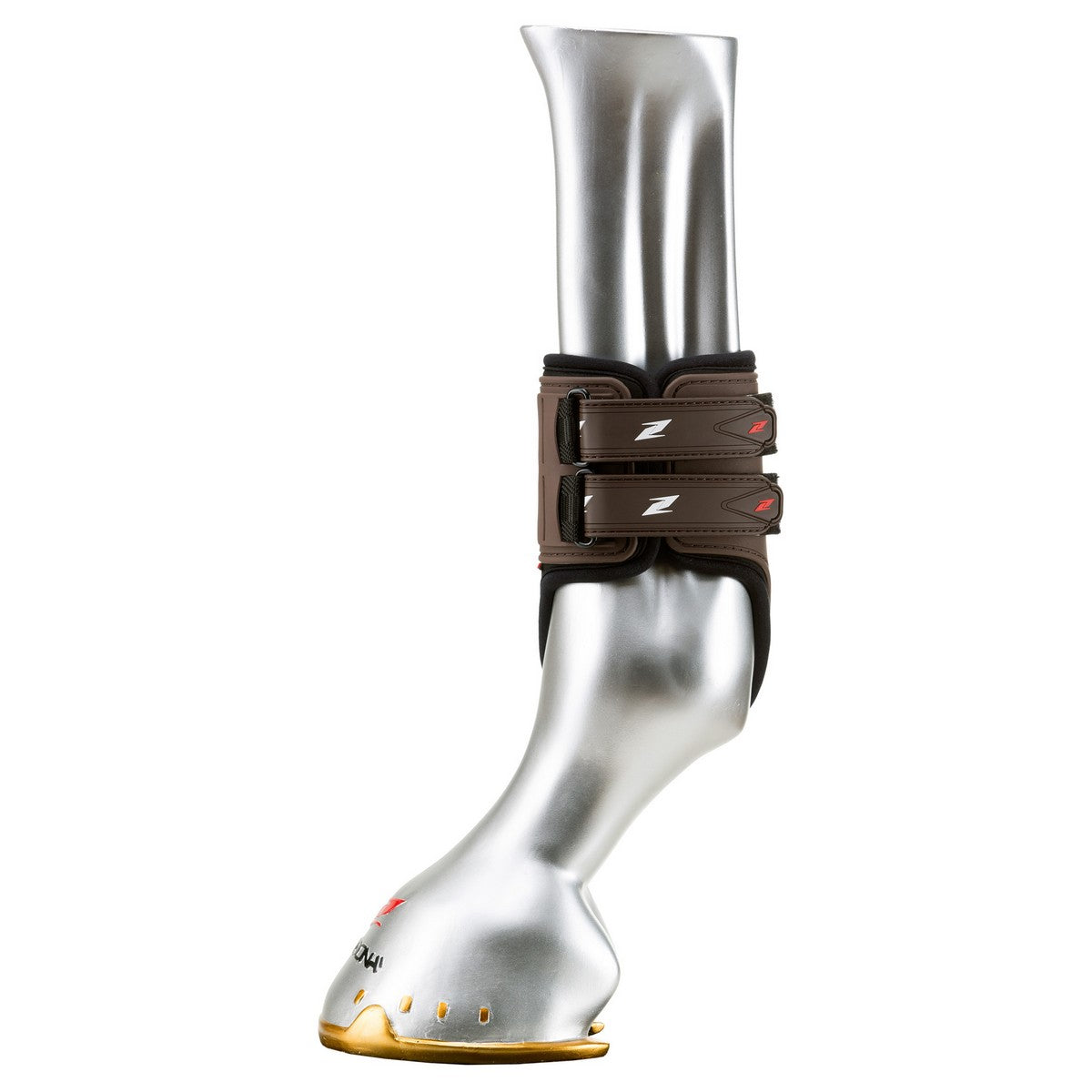 Zandona Strijklappen Carbon Air Velcro Fetlock Bruin