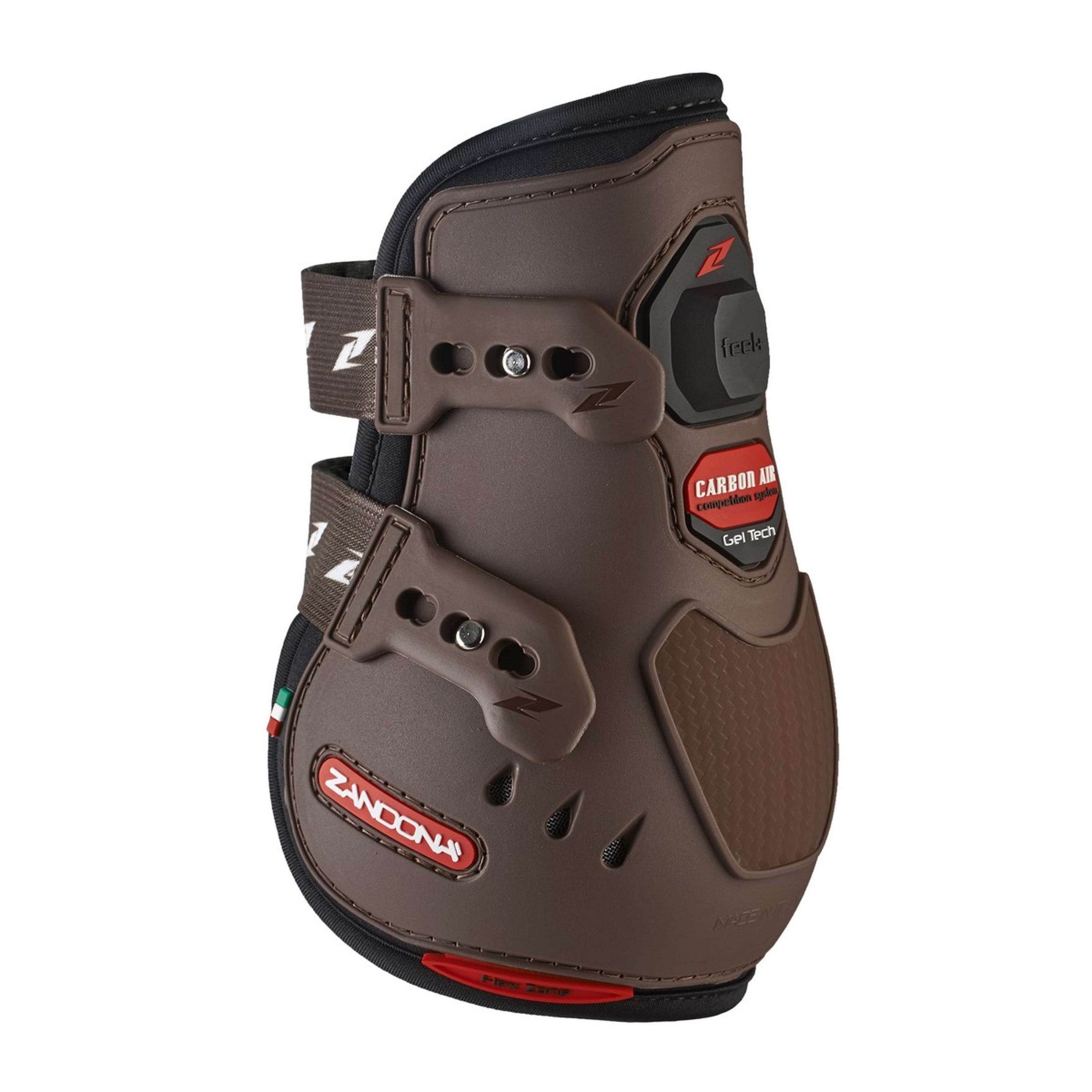 Zandona Kogelbeschermers Carbon Air Feel Plus Fetlock Bruin Zandona Kogelbeschermers Carbon Air Feel Plus Fetlock Bruin