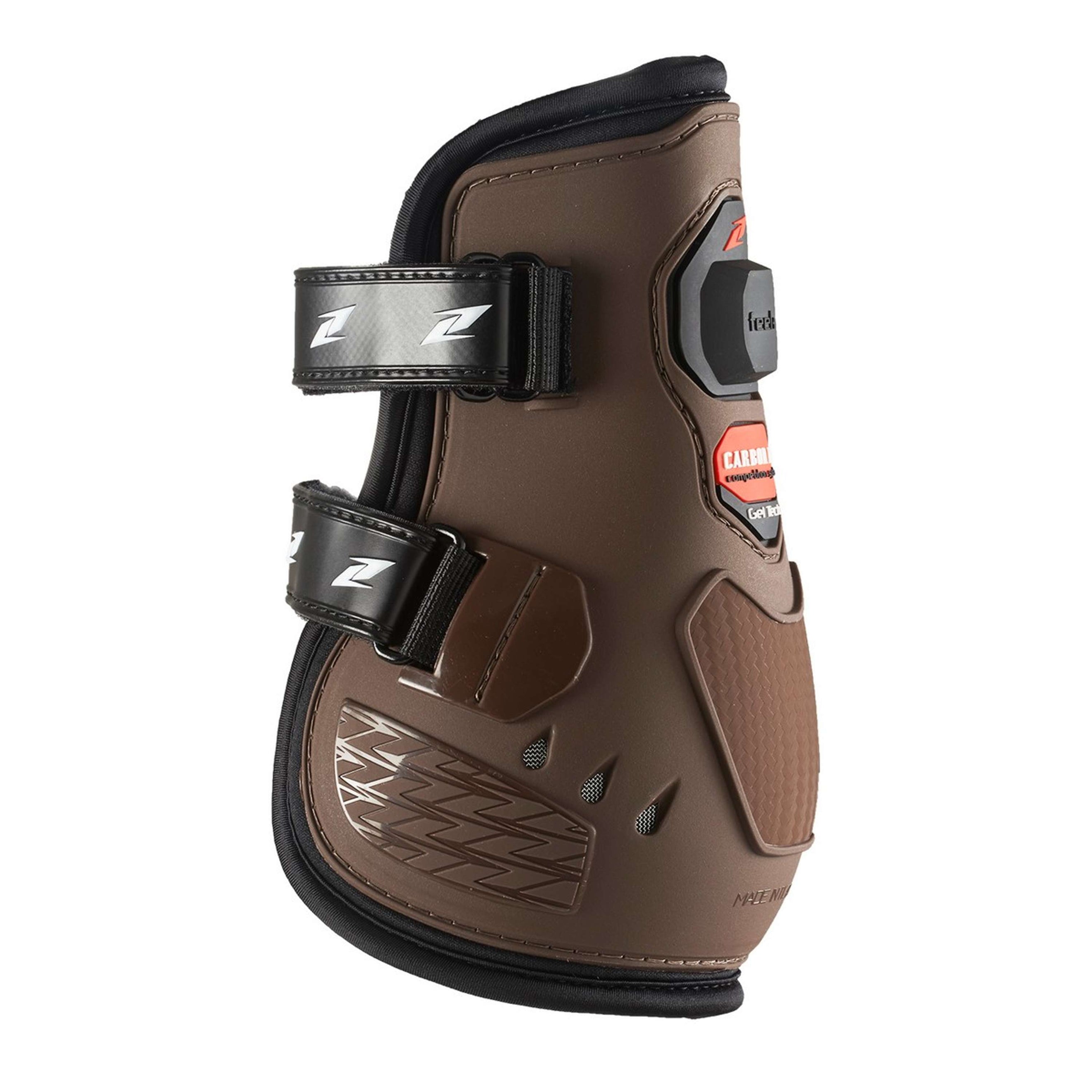 Zandona Kogelbeschermers Carbon Air Feel Plus Competition Fetlock Bruin Zandona Kogelbeschermers Carbon Air Feel Plus Competition Fetlock Bruin