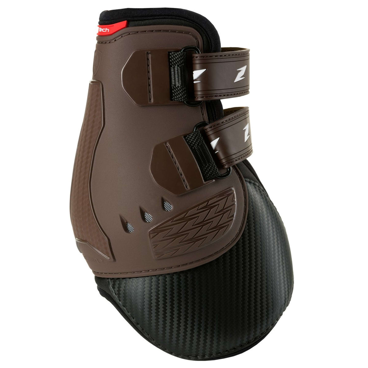 Zandona Kogelbeschermers Carbon Air Active Fit Velcro EP Fetlock Bruin