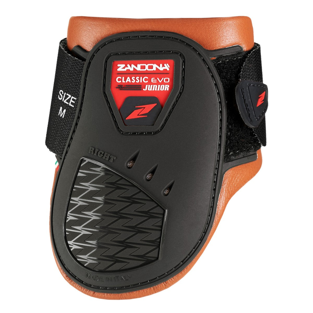 Zandona Strijklappen Carbon Air Classic Evo Junior Fetlock Bruin/Zwart