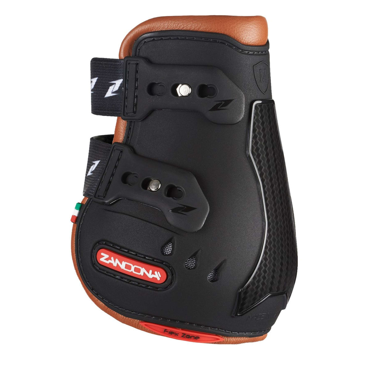 Zandona Strijklappen Carbon Air Classic Evo ActiveFit Fetlock Zwart/Bruin