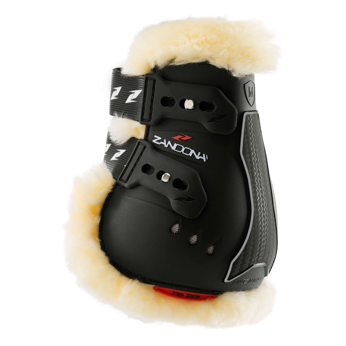 Zandona Kogelbeschermers Carbon Air Sensitive Plus ActiveFit Fetlock Zwart