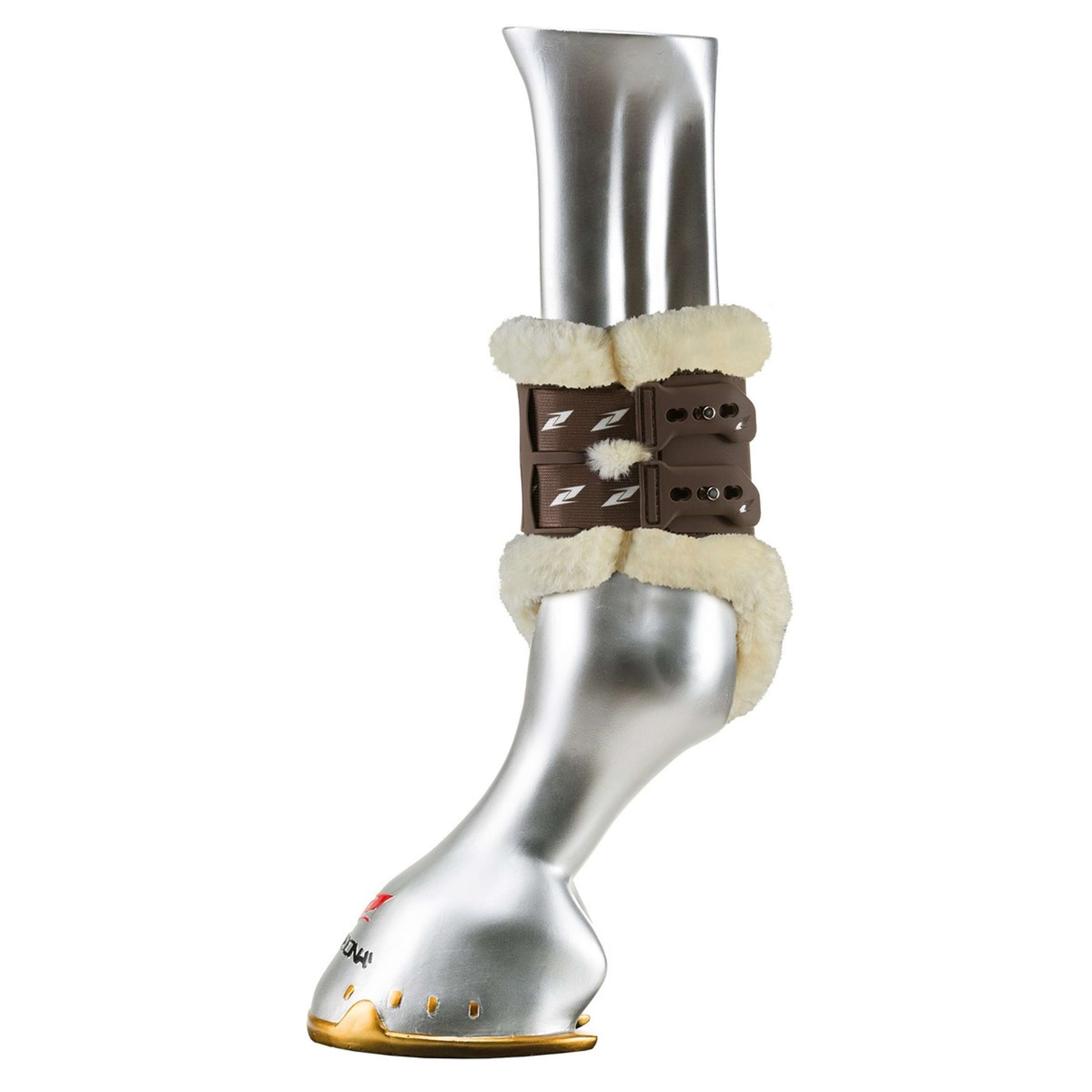Zandona Strijklappen Carbon Air Techno Fur Fetlock Bruin Zandona Strijklappen Carbon Air Techno Fur Fetlock Bruin