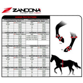 Zandona Peesbeschermers Superior Air Tendon Zwart