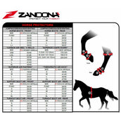 Zandona Peesbeschermers Superior Air Tendon Wit