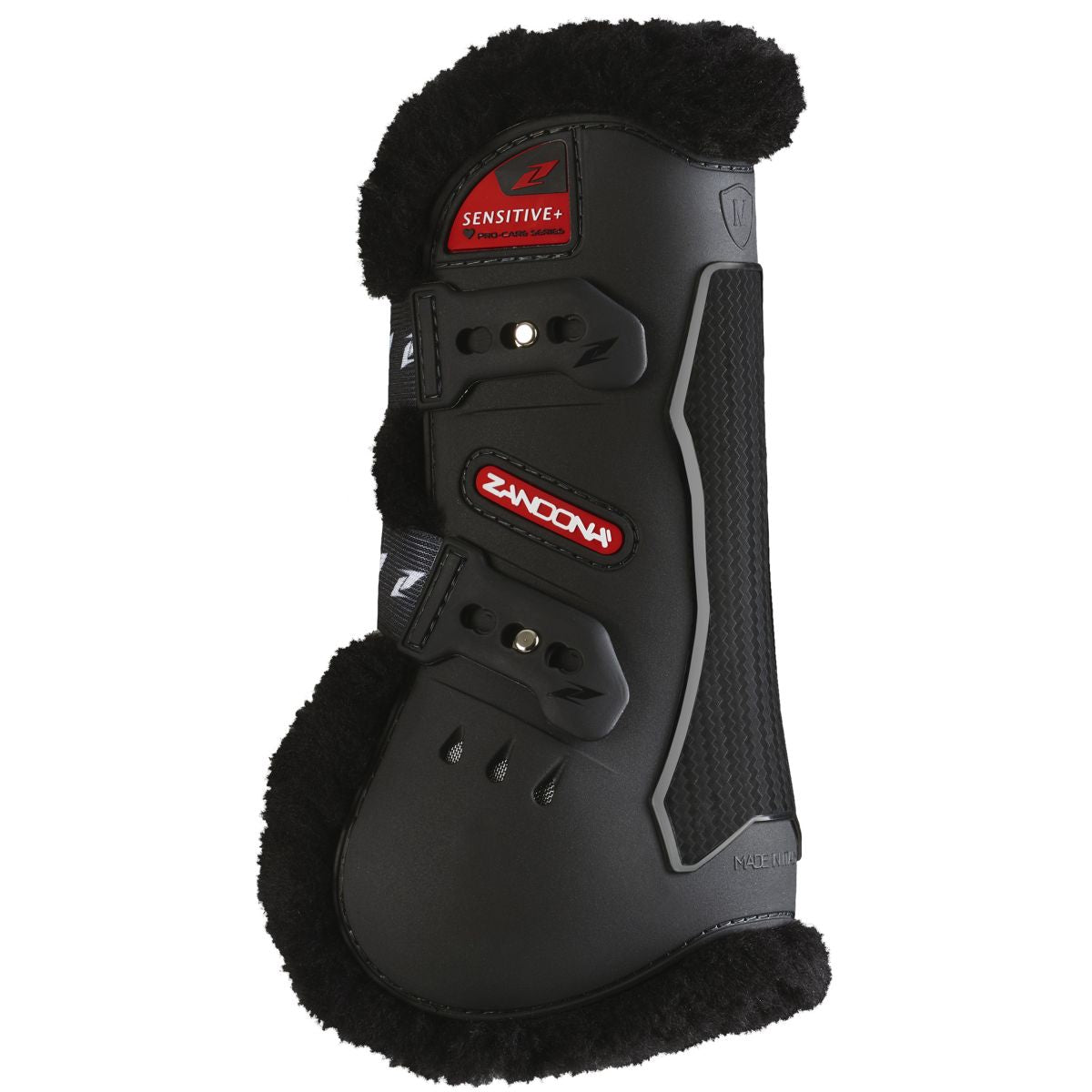 Zandona Peesbeschermers Carbon Air Sensitive Zwart Bont