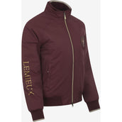 LeMieux Bomber Jack Elite Crew Burgundy