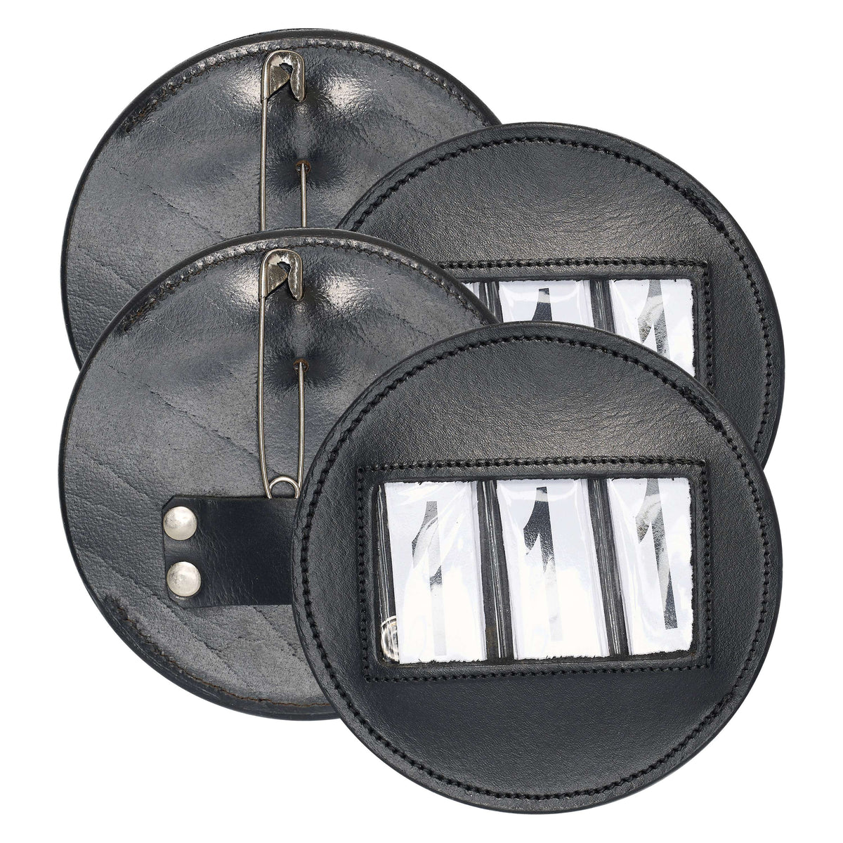 Imperial Riding Wedstrijdnummers IHRRound Zwart