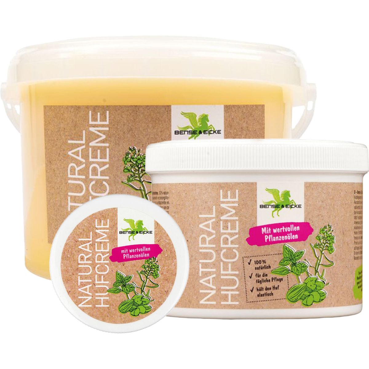 Bense & Eicke Hoefcreme Natural