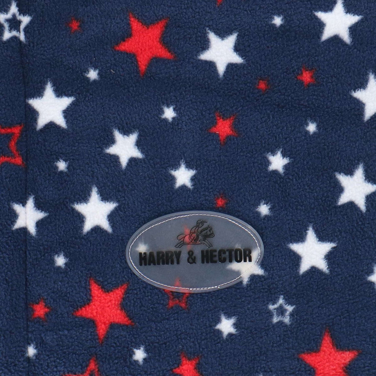 HB Harry & Hector Fleece deken Star Blauw