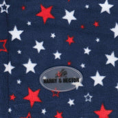 HB Harry & Hector Fleece deken Star Blauw