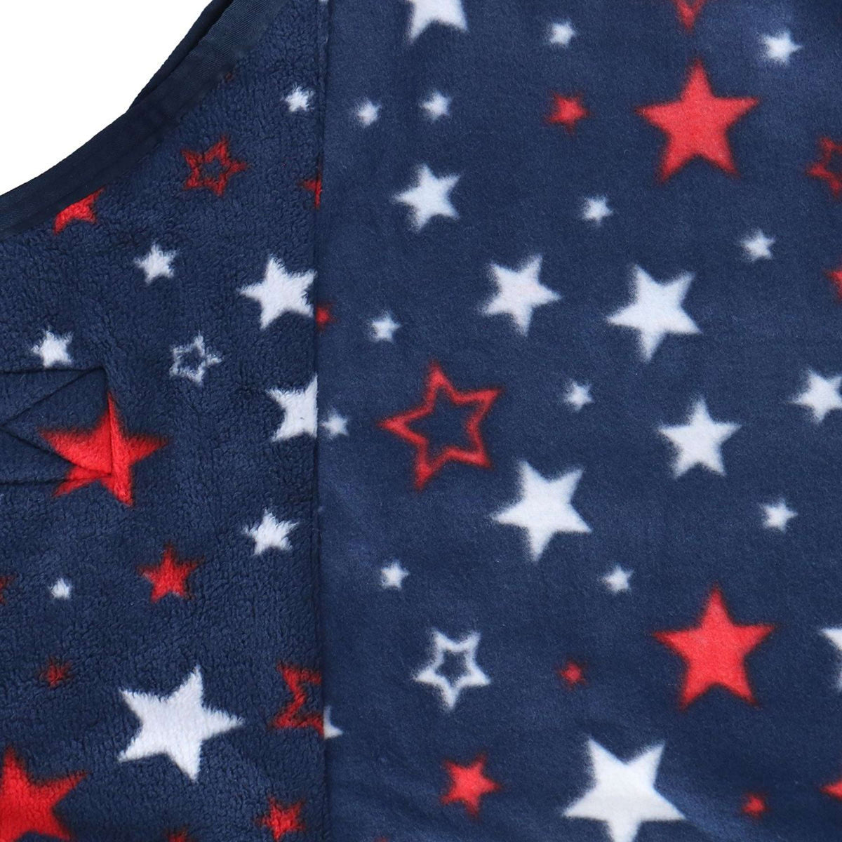 HB Harry & Hector Fleece deken Star Blauw