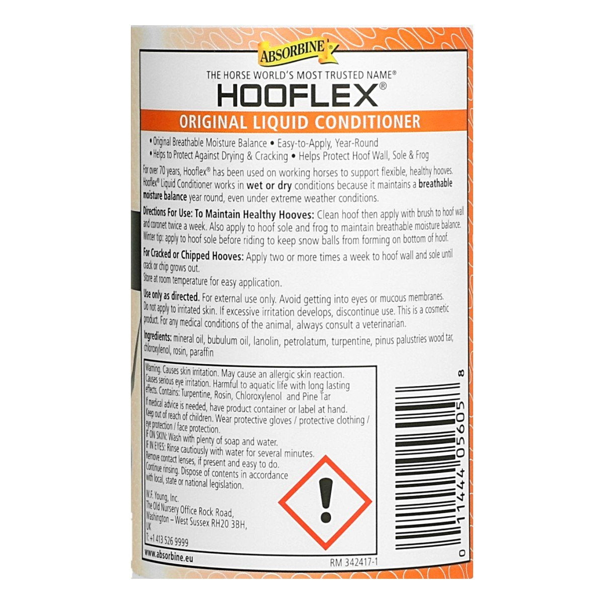 Absorbine Hoefolie Hooflex Liquid Conditioner