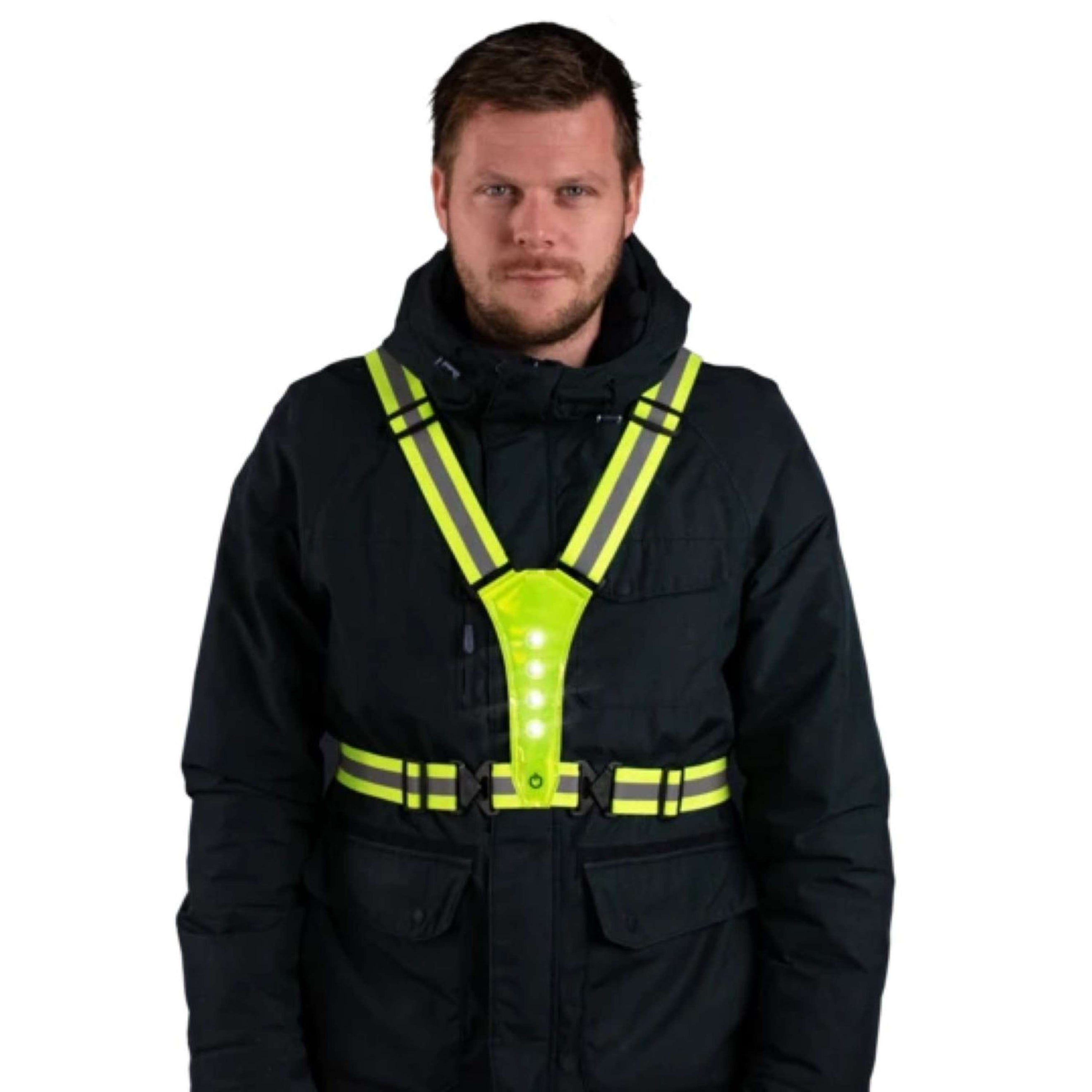 Excellent Human Safety Harness Nightwalk Geel Excellent Human Safety Harness Nightwalk Geel