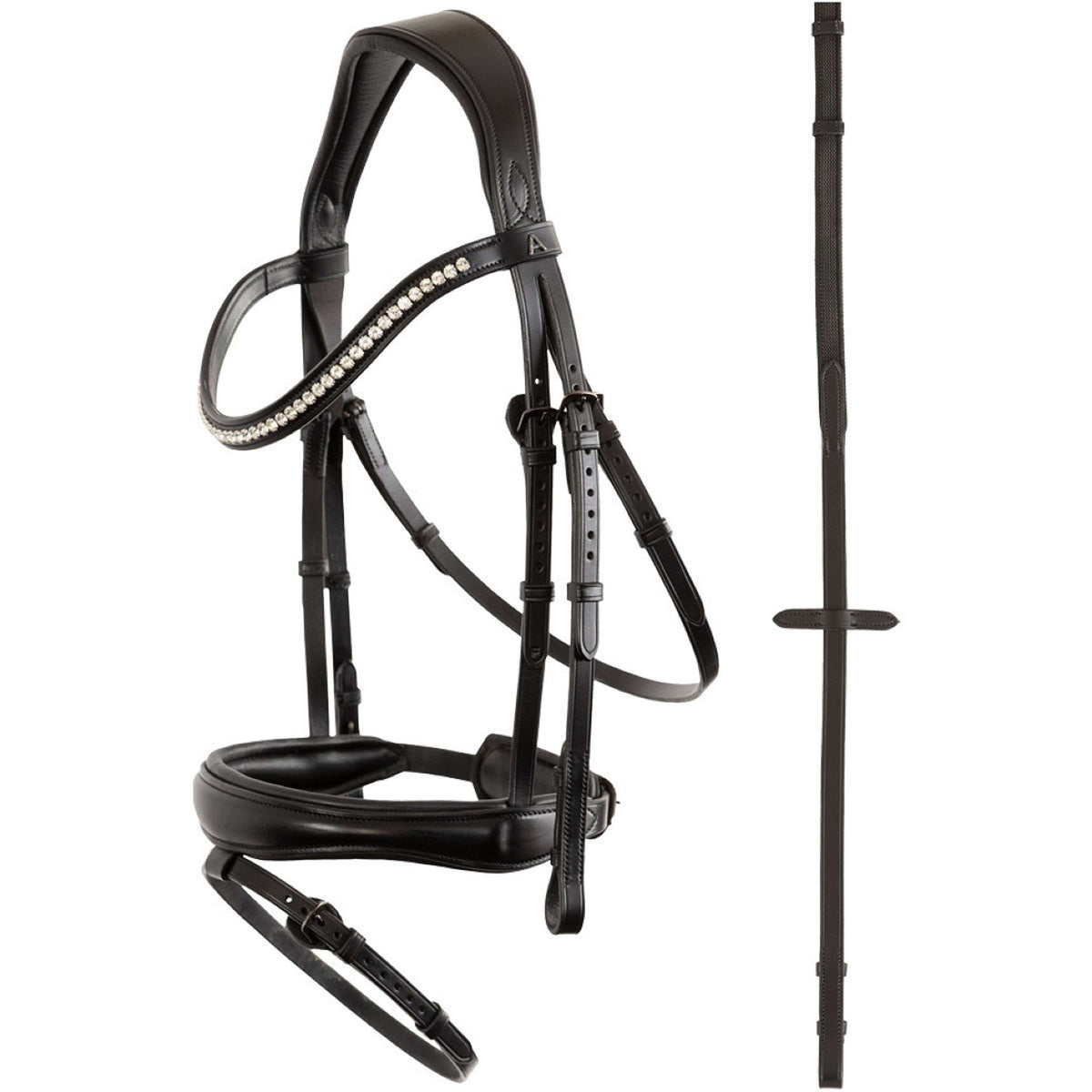 ANKY Hoofdstel Profi ATH25001 Anatomisch Zwart