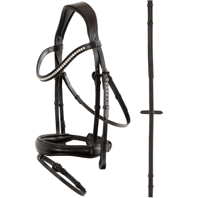 ANKY Hoofdstel Profi ATH25001 Anatomisch Zwart