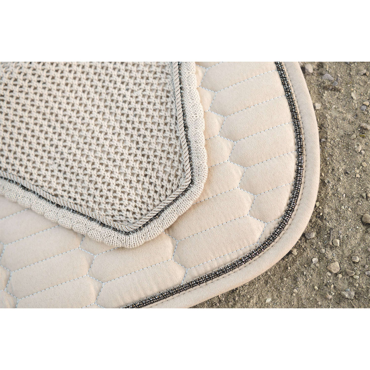 ANKY Zadeldekje Suede XB261111 Dressuur Island Fossil