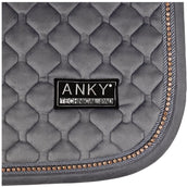 ANKY Zadeldekje Velvet Stones Springen Steel Grey