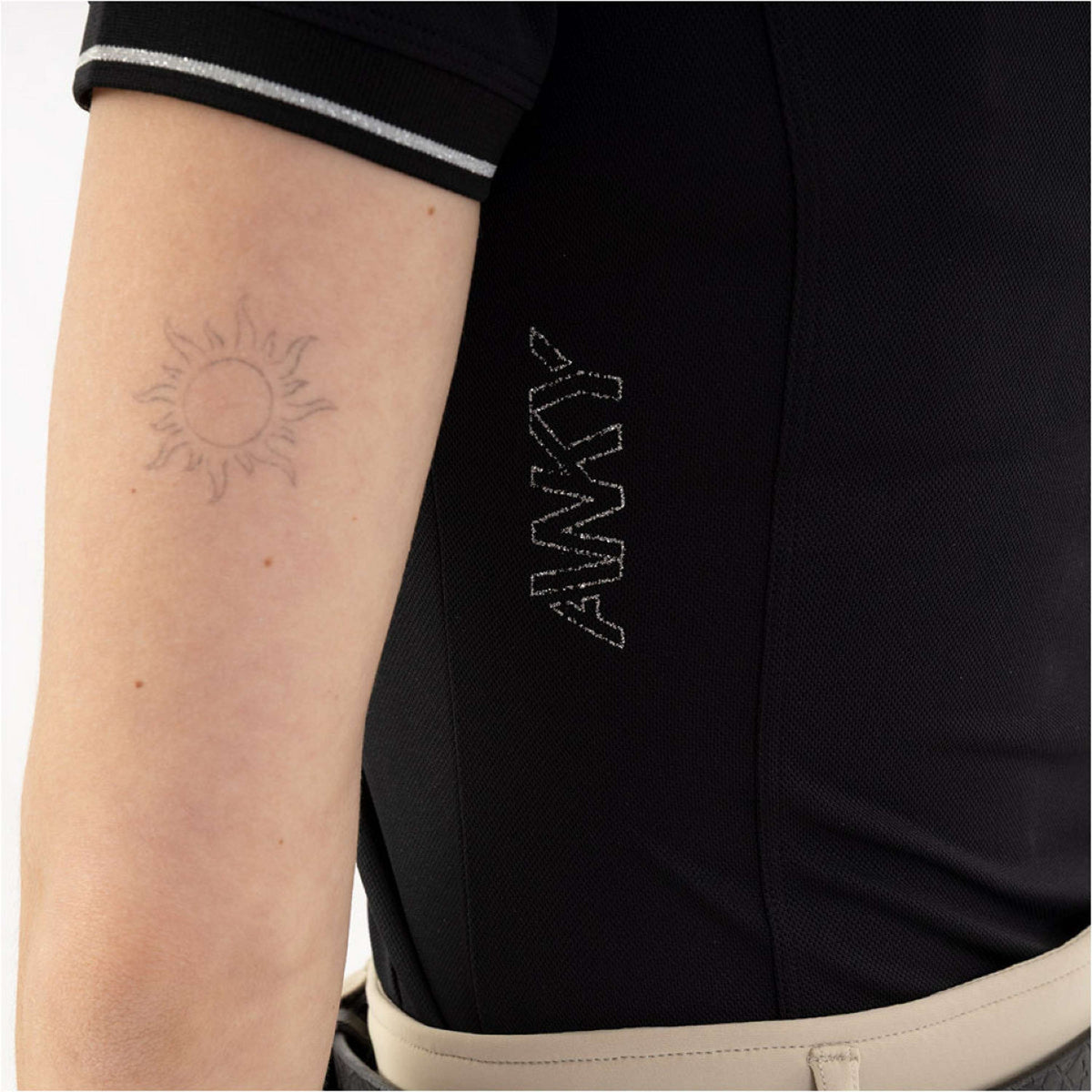 ANKY Polo Essential ATC261201 Zwart