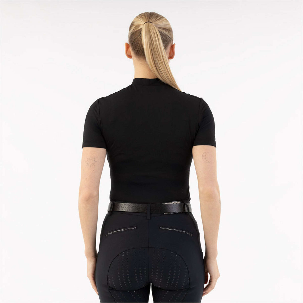 ANKY T-Shirt Mockneck Tee ATC261205 Zwart