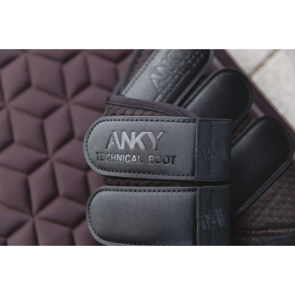 ANKY Beenbeschermers AW25 3D Mesh Chocolate Torte