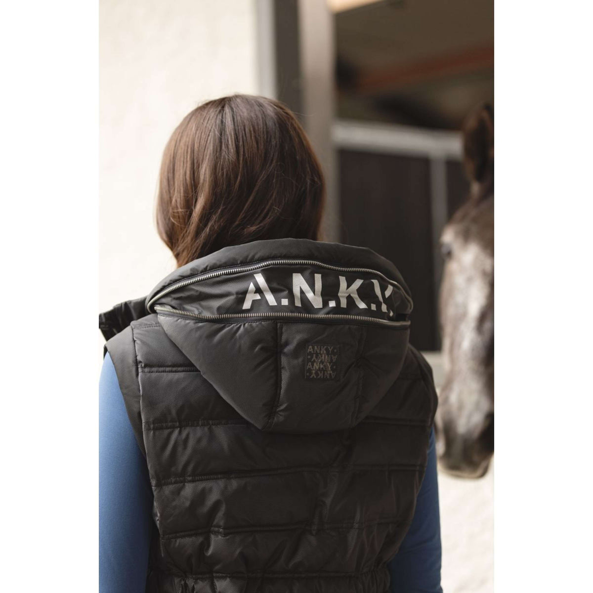 ANKY Bodywarmer AW25 Padded Zwart