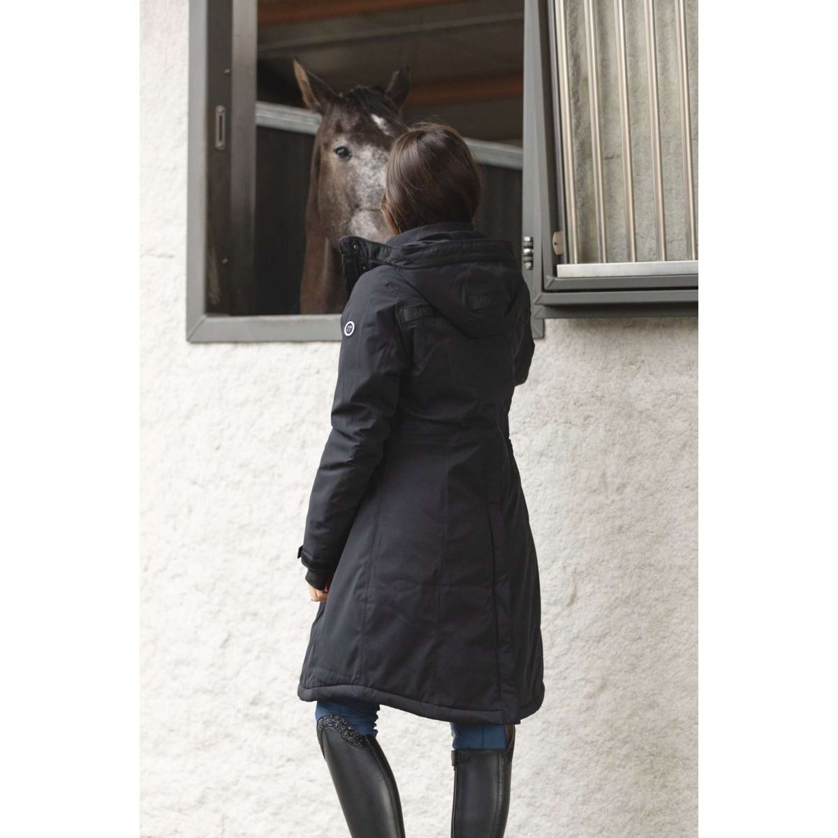 ANKY Lange Jas AW25 Zwart