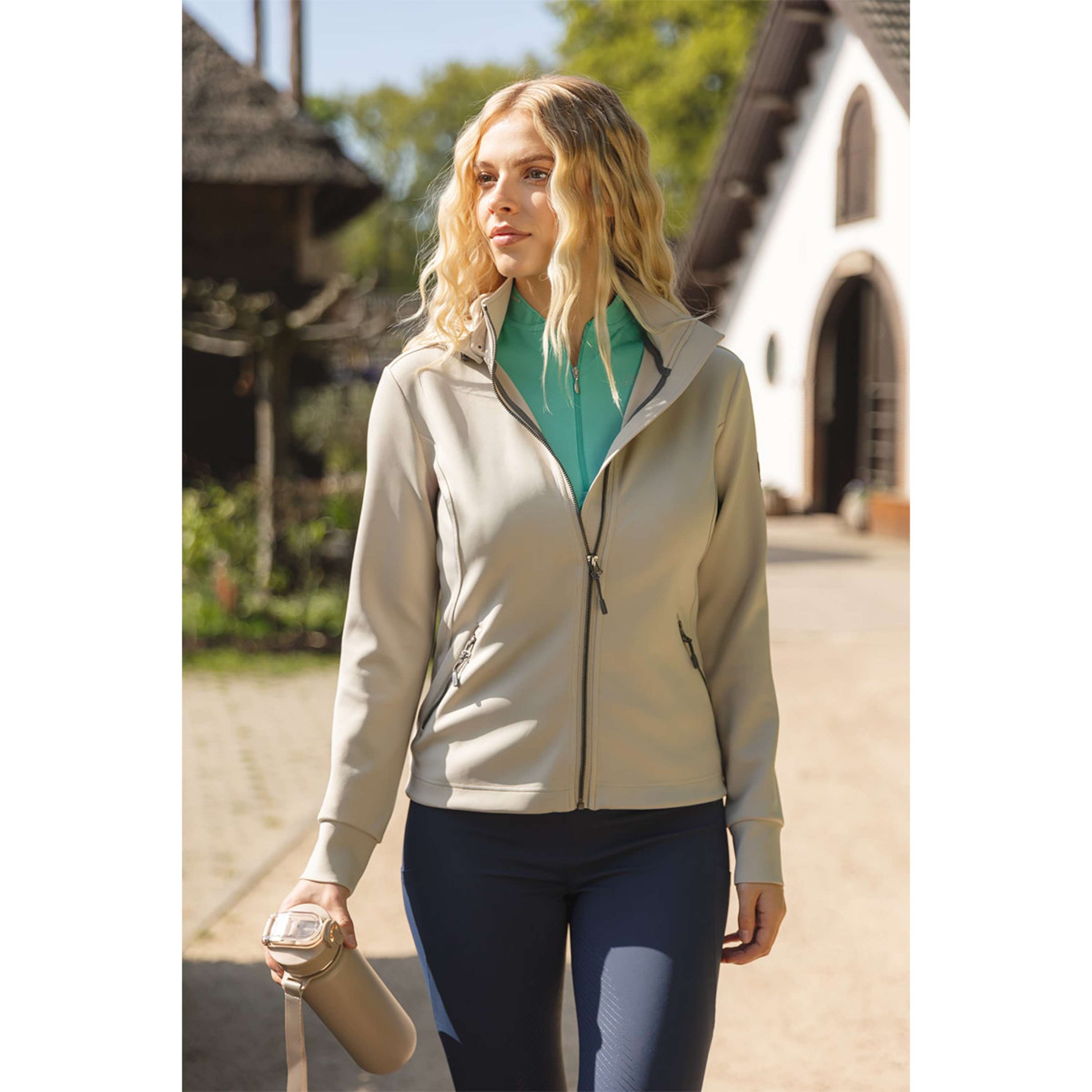 ANKY Vest Hooded Tech ATC251101 Island Fossil