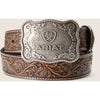 Ariat Riem Cow Buckle Heren Zwart