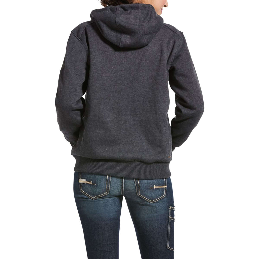 Ariat Vest Rebar All-Weather Dames Charcoal Heather