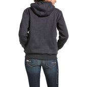 Ariat Vest Rebar All-Weather Dames Charcoal Heather