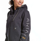 Ariat Vest Rebar All-Weather Dames Charcoal Heather
