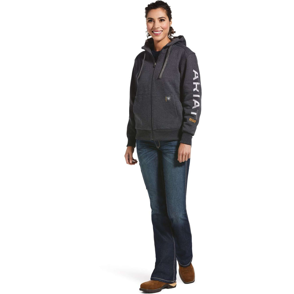 Ariat Vest Rebar All-Weather Dames Charcoal Heather