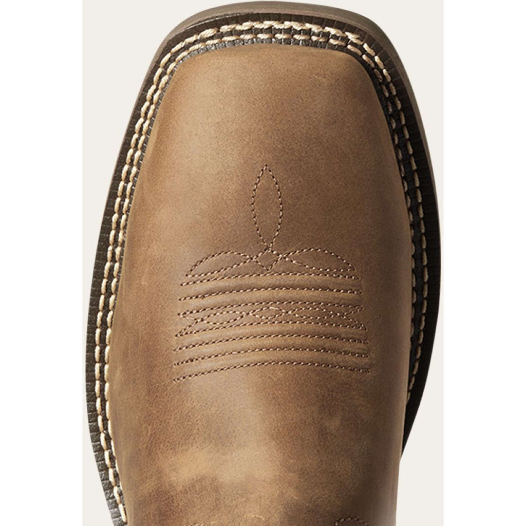 Ariat Western Boots Hybrid Patriot H2O Heren Distressed Brown