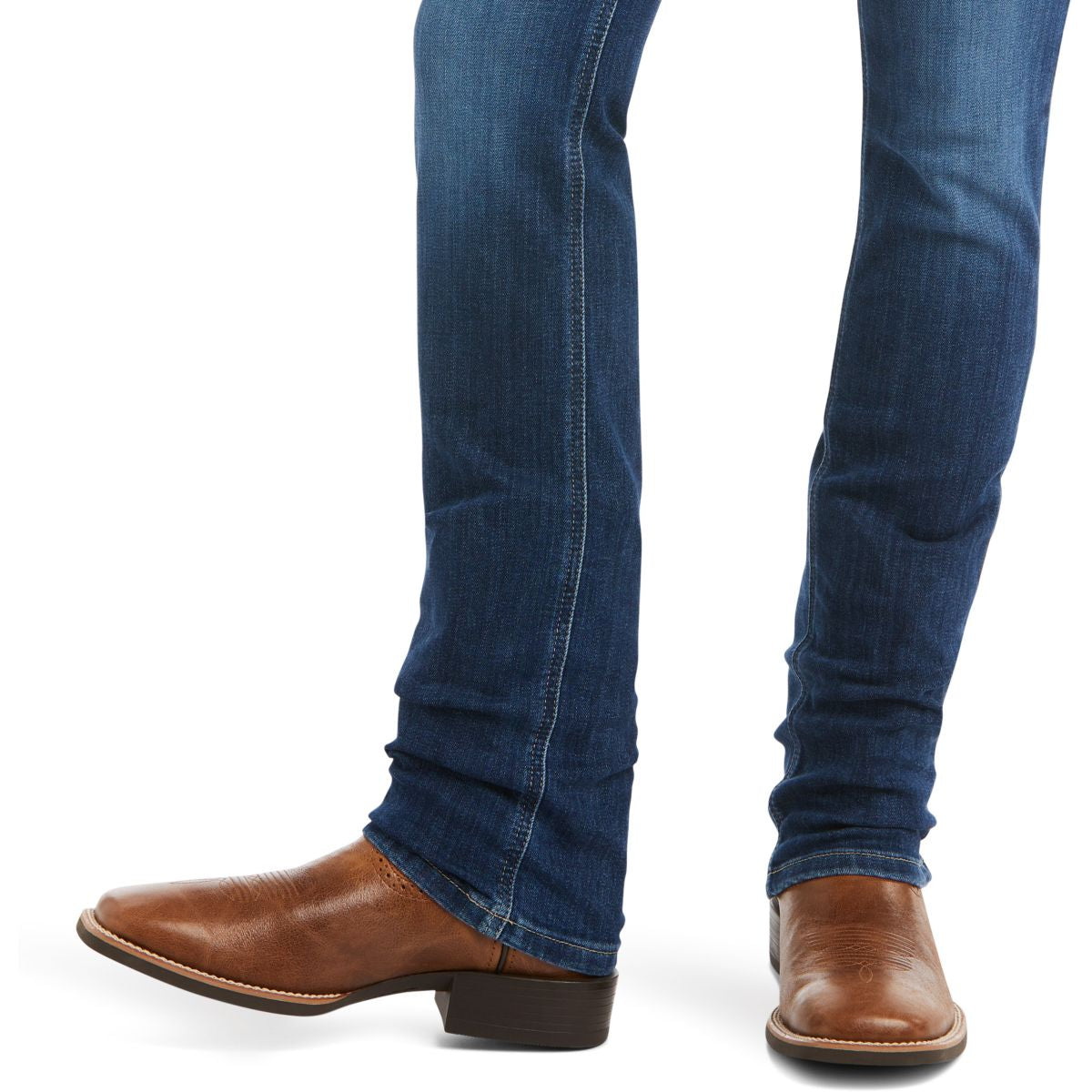 Ariat Jeans Real Perfect Rise Abby Straight Dames Mackenzie Blue