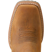 Ariat Westernlaarzen Hybrid Ranchwork Dames Distressed Tan