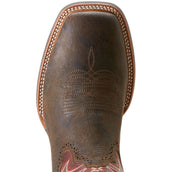 Ariat Westernlaars Oakwood Antique Gret/Roasted Chestnut